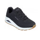 Tenis Deportivo Para Dama Skechers 73690 Negro Blanco Ab0701