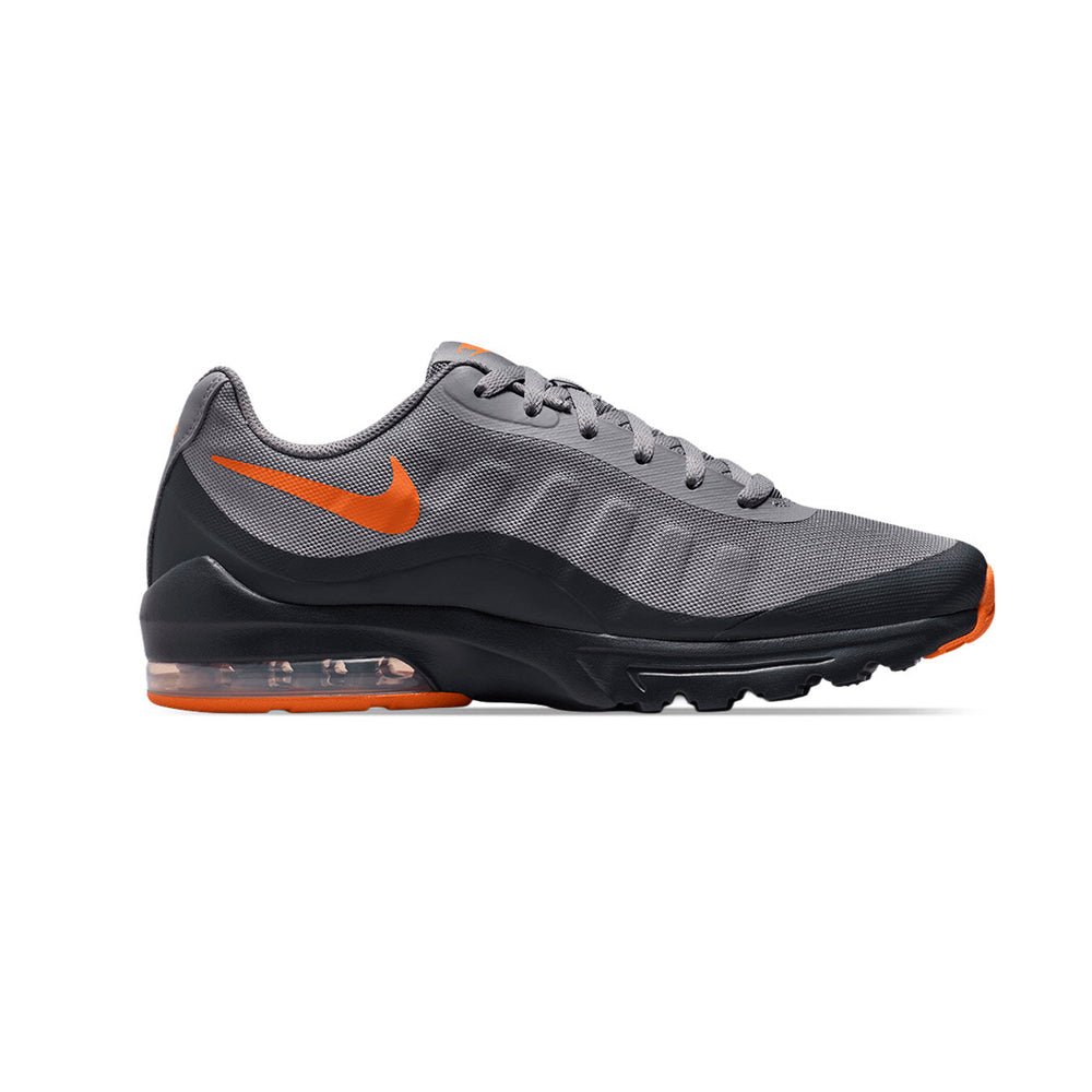 Tenis Deportivo Para Caballero Nike Air Max Invigor Gris Naranja Ab0701