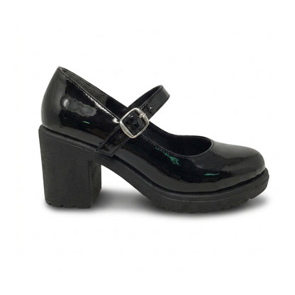 Zapatilla para Dama Fredels 7760 Negro Charol Ab0701