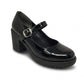 Zapatilla para Dama Fredels 7760 Negro Charol Ab0701