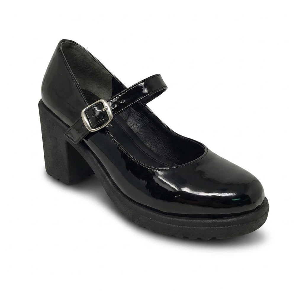 Zapatilla para Dama Fredels 7760 Negro Charol Ab0701