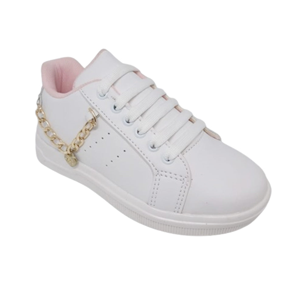 Tenis Casual Para Niña Payin 78302 Blanco Ab0701
