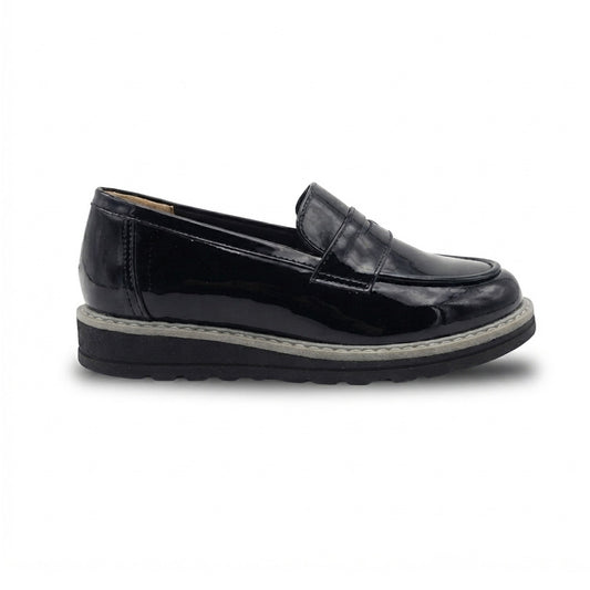 Calzado Escolar Para Niña Fredel´s 7926 Negro Charol Ab701