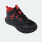 Tenis Bota Para Niño Charly 79397 Negro Rojo Ab0701