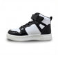 Tenis De Bota Para Niño Charly 79433 Negro Blanco Ab0701