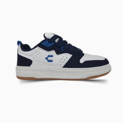 Tenis Casual Para Caballero Charly 87465 Blanco Marino Ab0701