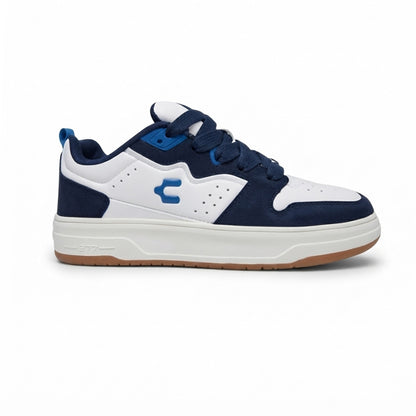 Tenis Casual Para Caballero Charly 87465 Blanco Marino Ab0701
