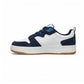 Tenis Casual Para Caballero Charly 87465 Blanco Marino Ab0701