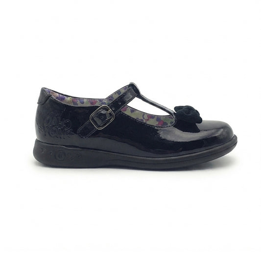 Calzado Escolar Para Niña Distroller 94206 Negro Charol Ab0701
