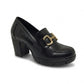Zapatilla Para Dama Green Love 96090 Negro Ab0701