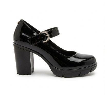 Zapatilla Dama Green Love 96091 Negro Charol Ab0701