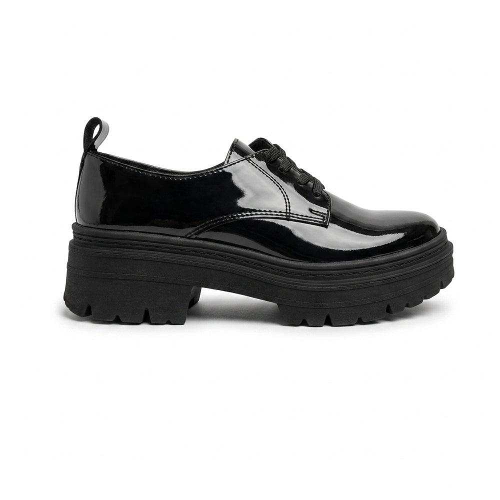 Calzado Escolar Para Dama Green Love 96130 Negro Ab0701
