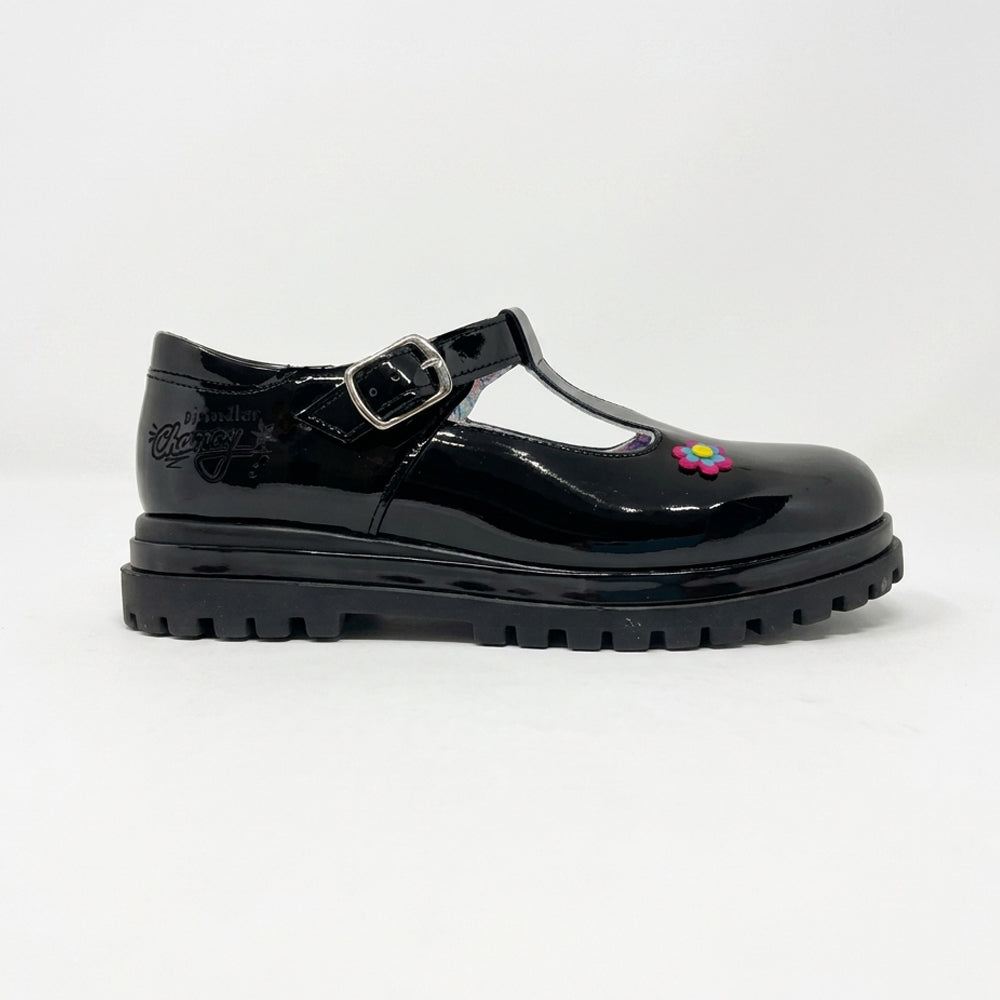 Calzado Escolar De Niña Distroller 96712 Negro Charol Ab0701