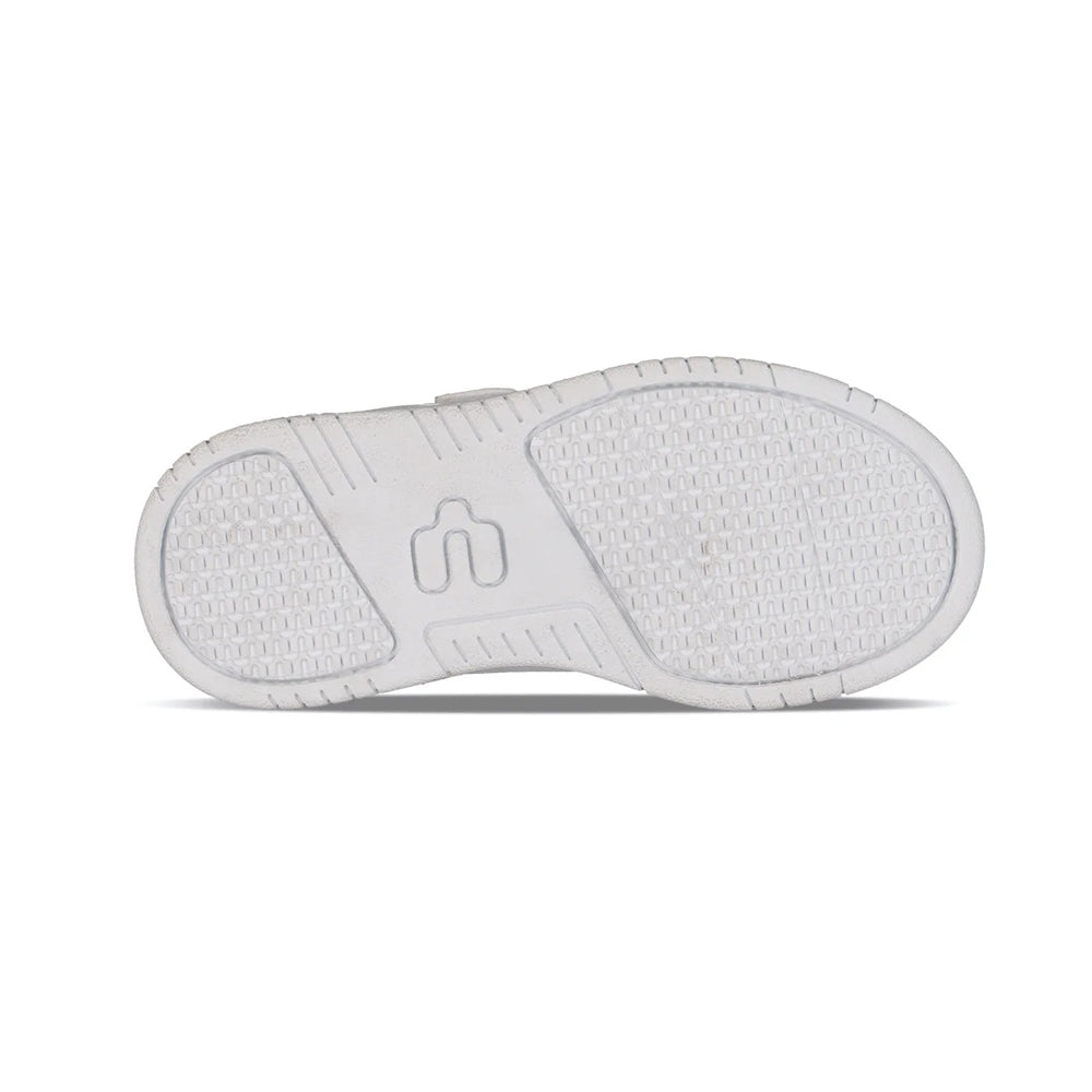 Tenis Escolar Para Niño/Niña Charly 98661 Blanco Ab0701