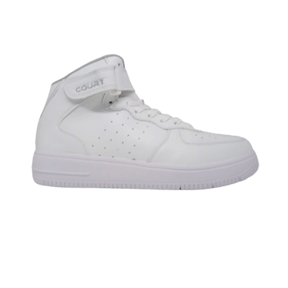 Tenis Bota Para Caballero Court A2993C Blanco Ab0701