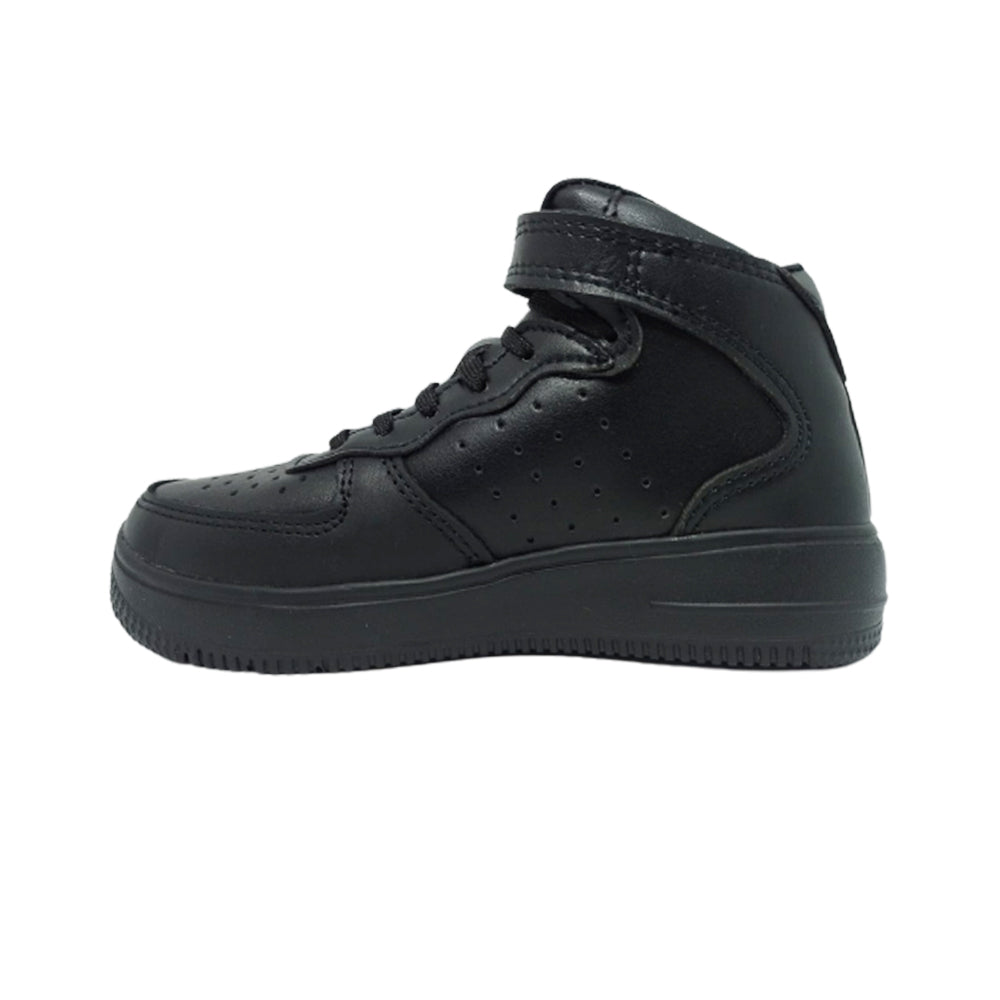 Tenis Casual Para Niño Court A2993N Negro Ab0701