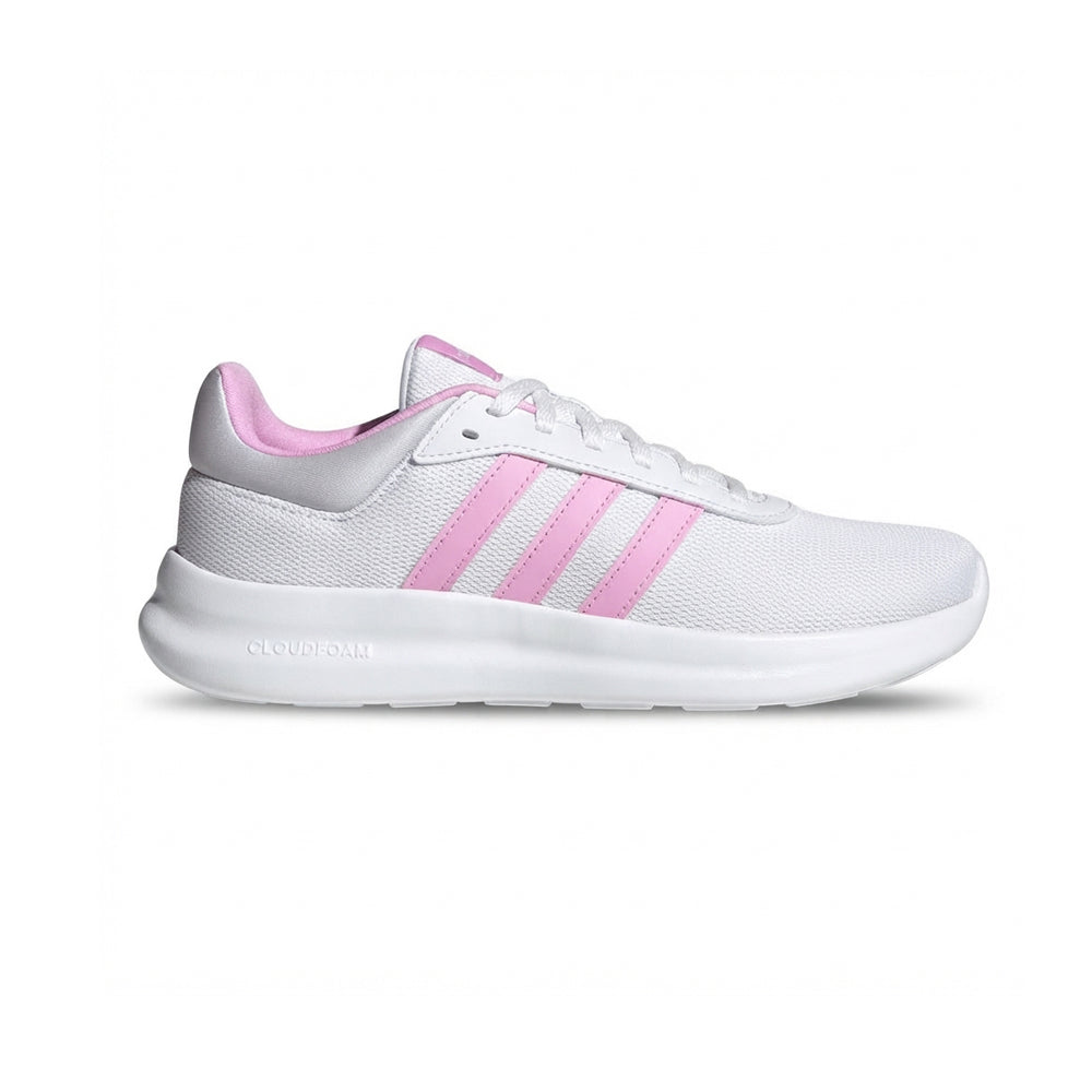 Tenis Deportivo Para Dama Adidas Lite Racer Blanco Rosa Ab0701