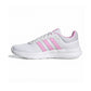 Tenis Deportivo Para Dama Adidas Lite Racer Blanco Rosa Ab0701