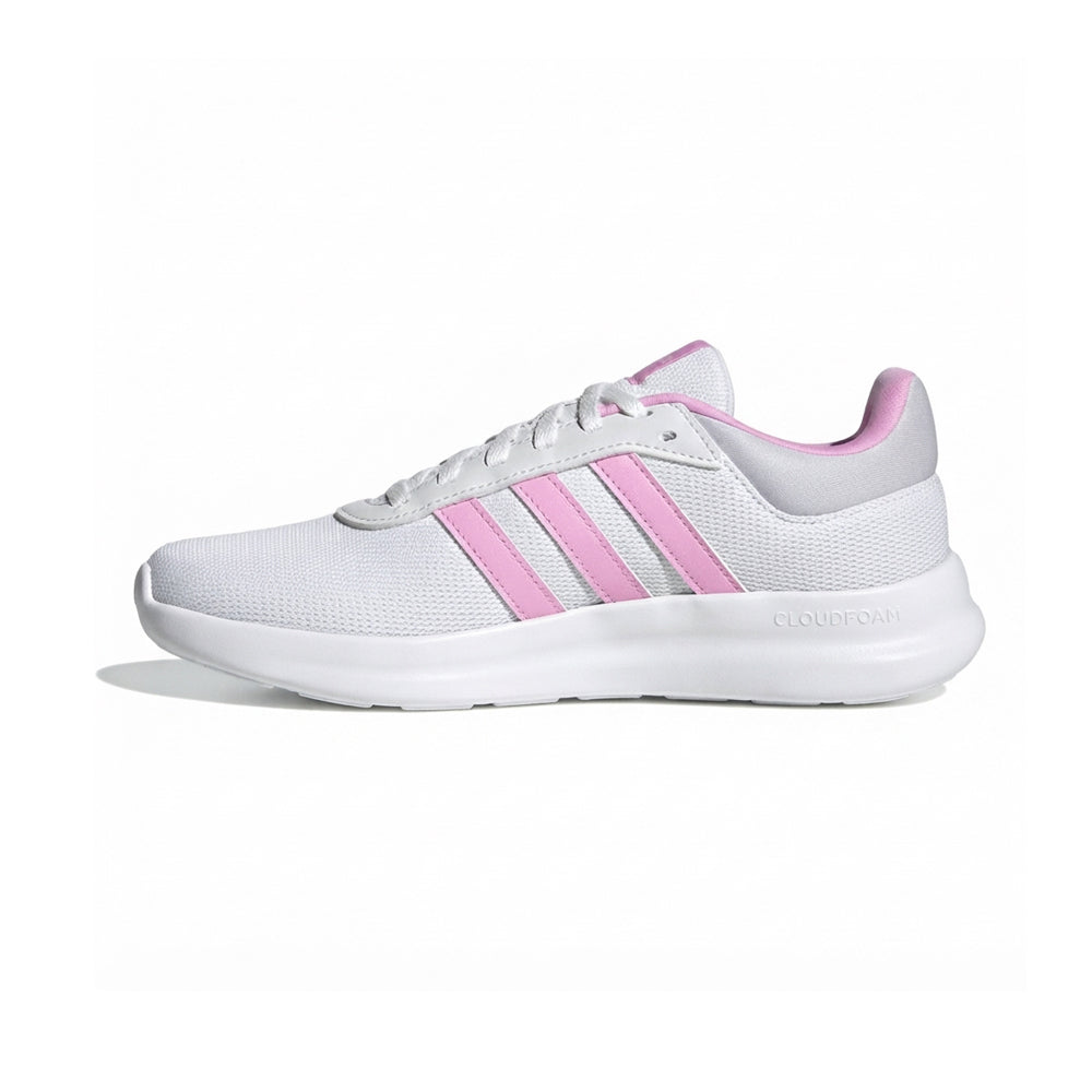 Tenis Deportivo Para Dama Adidas Lite Racer Blanco Rosa Ab0701