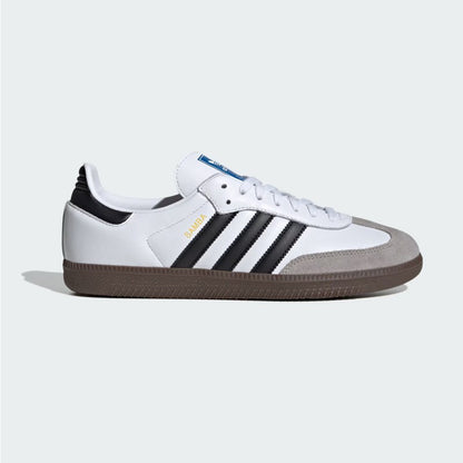 Tenis Casual Para Caballero Adidas Samba OG Blanco Negro Ab0701
