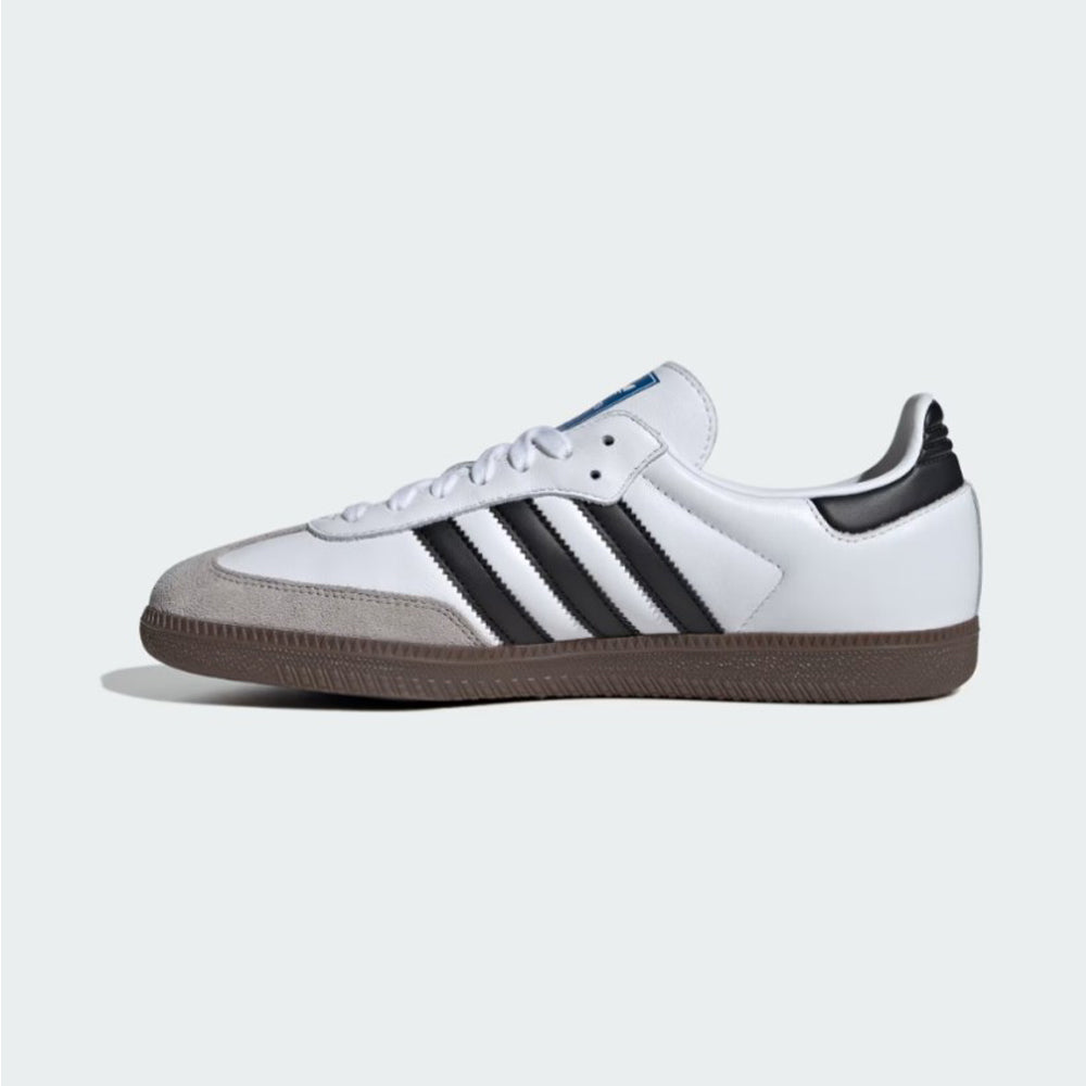 Tenis Casual Para Caballero Adidas Samba OG Blanco Negro Ab0701