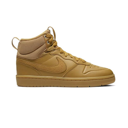 Tenis De Bota Para Dama Joven Nike Court Borough Mid 2 Boot Camel Ab0701