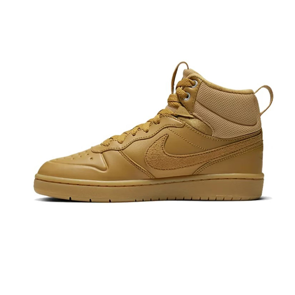 Tenis De Bota Para Dama Joven Nike Court Borough Mid 2 Boot Camel Ab0701