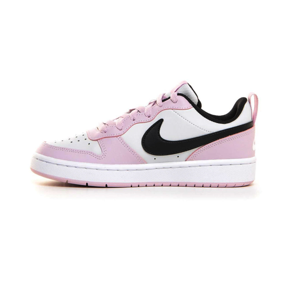 Tenis Casual Para Dama Nike Court Borough Low 2 Lila Gris Ab0701