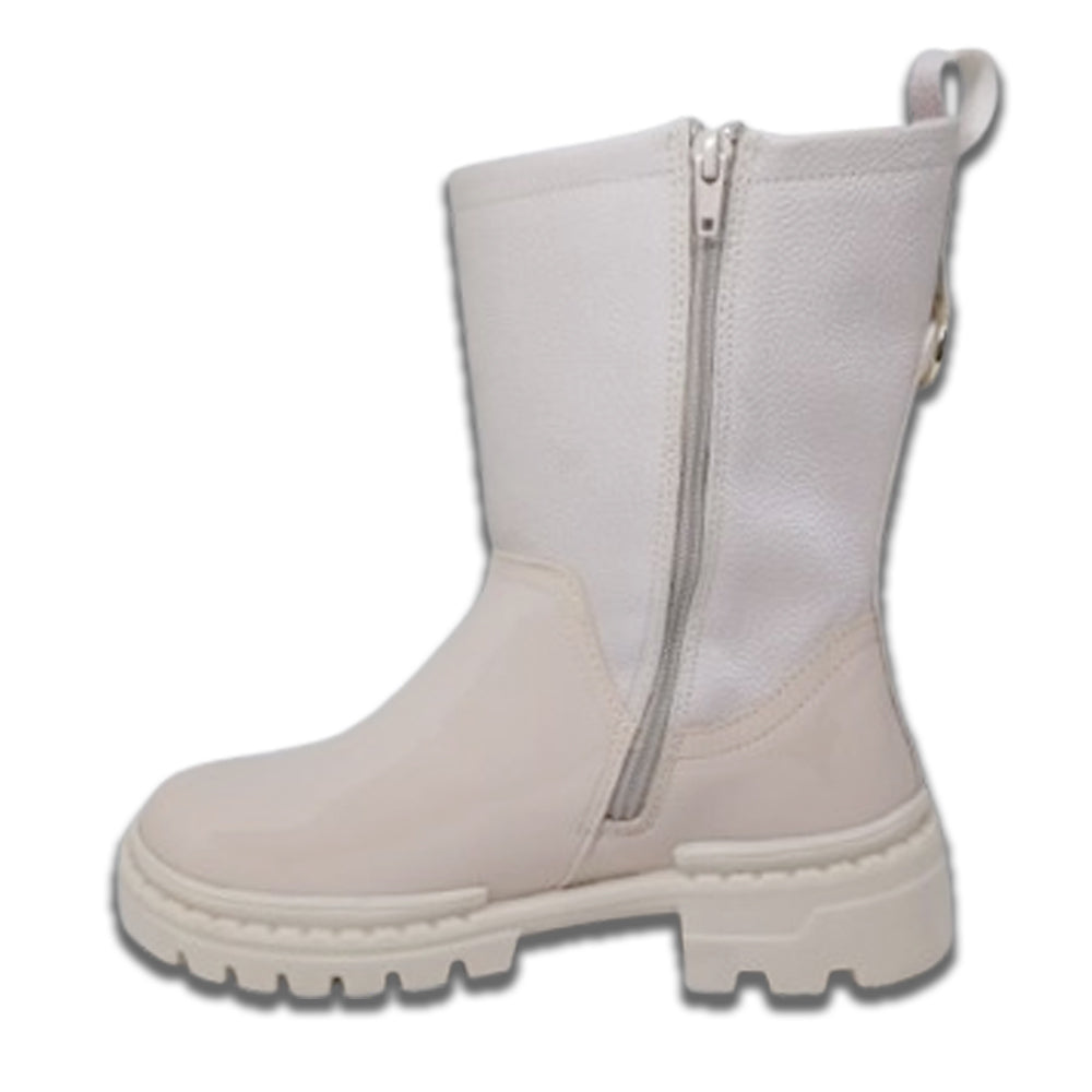 Bota Para Dama Chabelo c877A Beige Ab0701