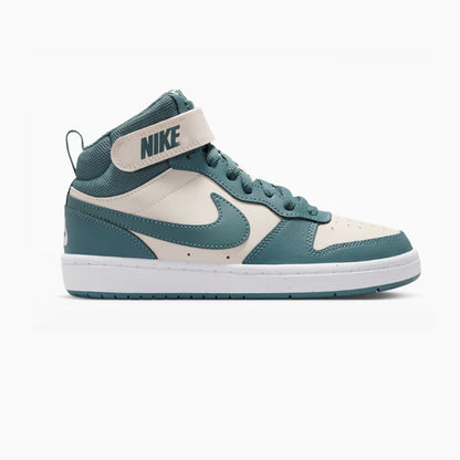 Tenis Casual Para Dama Nike Court Borough Mid 2 Tiza Verde Ab0701