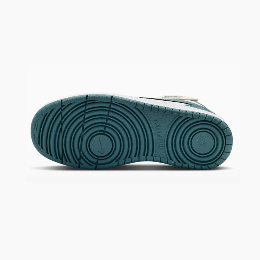 Tenis Casual Para Dama Nike Court Borough Mid 2 Tiza Verde Ab0701