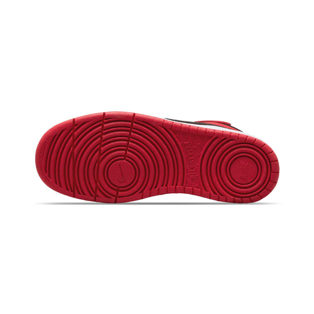 Tenis Casual Para Dama Nike Court Borough Mid 2 Rojo Negro Ab0701