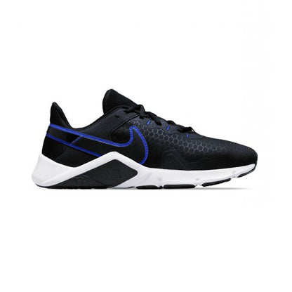 Tenis Deportivo Para Caballero Nike Legend Essential 2 Negro Blanco Azul Rey Ab0701