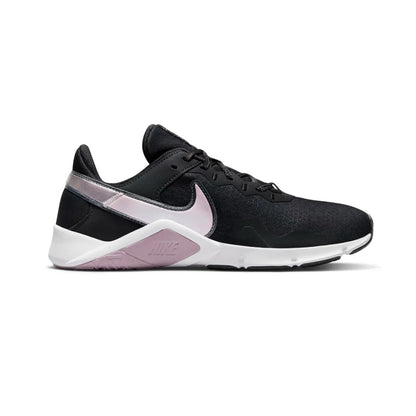 Tenis Deportivo Para Dama Nike Legend Essential 2 Negro Blanco Metalico Ab0701