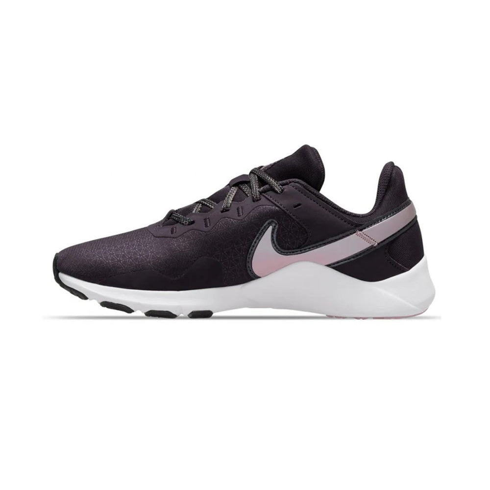 Tenis Deportivo Para Dama Nike Legend Essential 2 Negro Blanco Metalico Ab0701