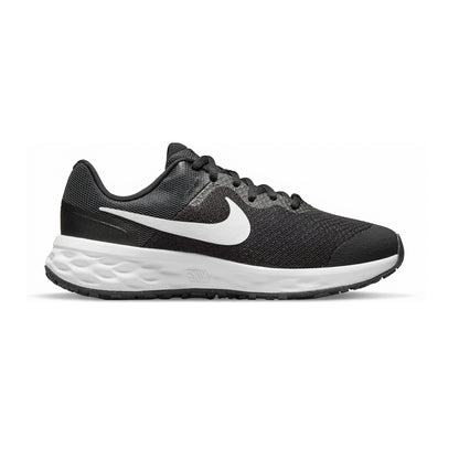 Tenis Deportivo Para Dama Nike Revolution 6 Negro Blanco Ab0701