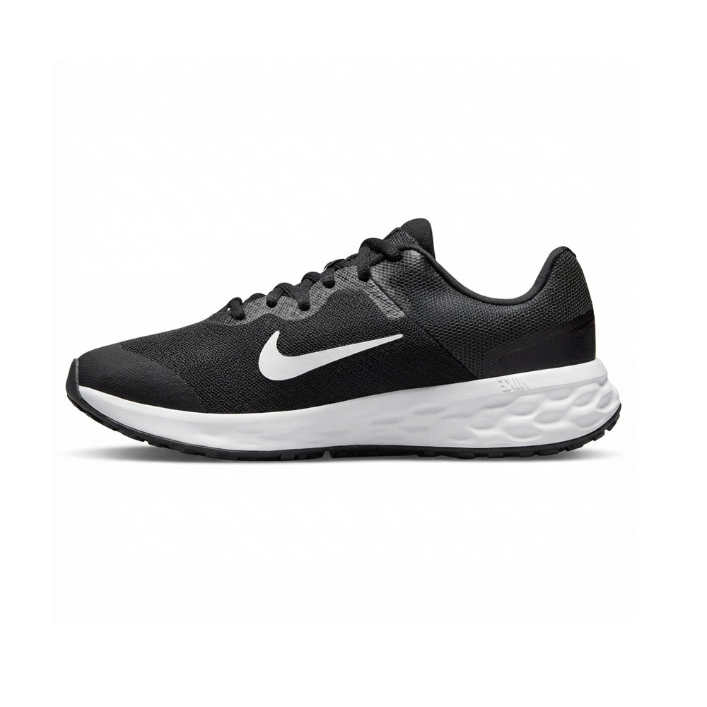 Tenis Deportivo Para Dama Nike Revolution 6 Negro Blanco Ab0701