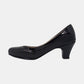 Zapatos Con tacón Para Dama Dechris 2801 Negro Ab0701
