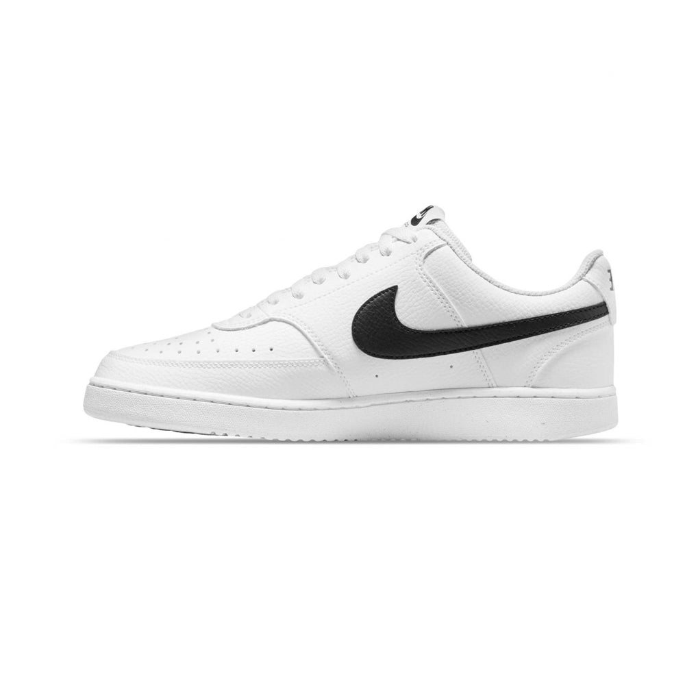 Tenis Casual Para Caballero Nike Court Vision Low Blanco Negro Ab0701