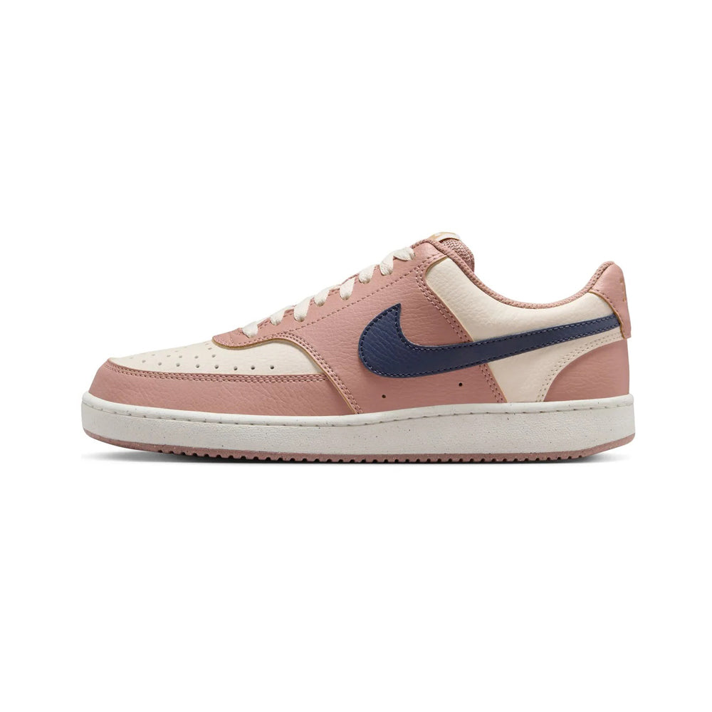 Tenis Casual Para Dama Nike Court Vision Rosa Marino Ab0701