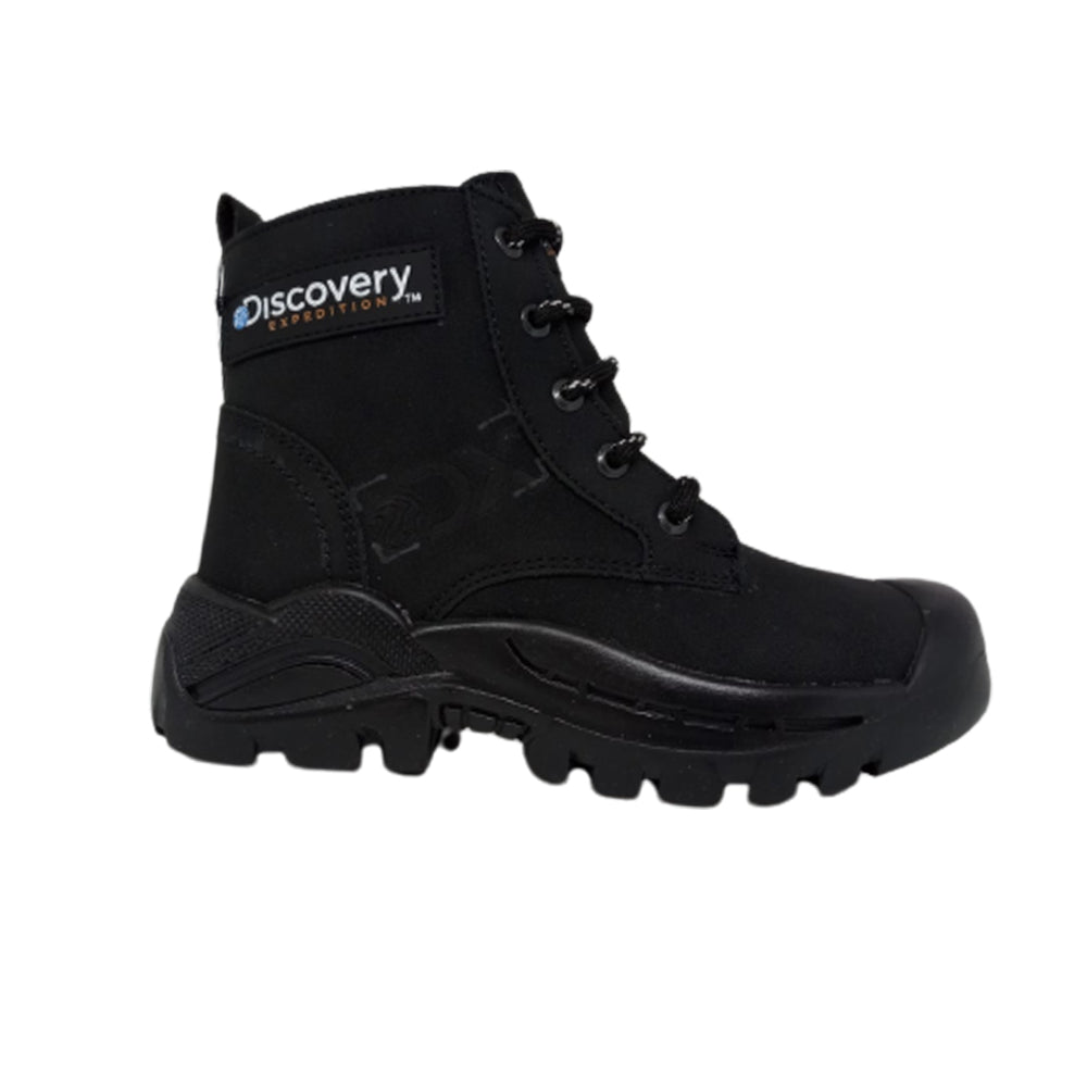 Bota Para Niño Discovery DI3012 Negro Ab0701