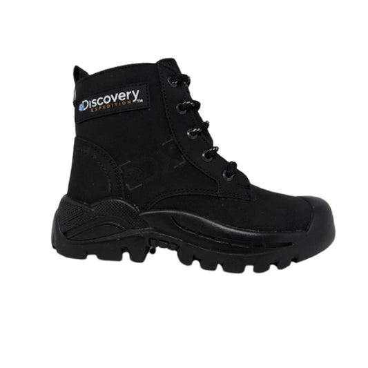 Bota Para Niño Discovery DI3012 Negro Ab0701