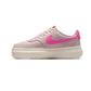 Tenis De Plataforma Para Dama Nike Court Vision Alta Mauve Rosa Beige Ab001