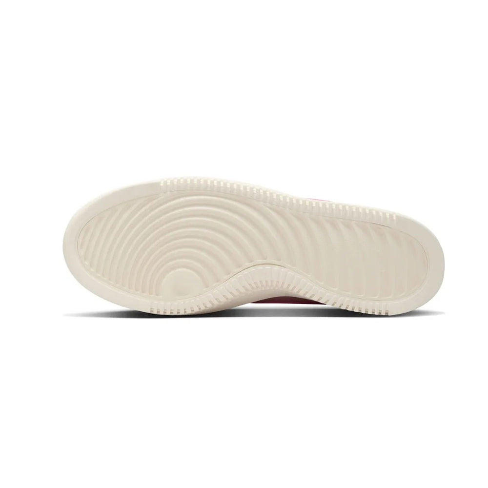Tenis De Plataforma Para Dama Nike Court Vision Alta Mauve Rosa Beige Ab001