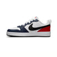 Nike Court Borough Low 2 Blanco Marino Rojo Ab0701