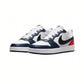 Nike Court Borough Low 2 Blanco Marino Rojo Ab0701