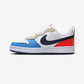 Tenis Casual Para Dama Nike Court Borough Low Recraft Blanco Cielo Rojo Ab0701