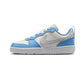 Tenis Casual Para Dama Nike Court Borough Recraft Blanco Gris Cielo Ab0701