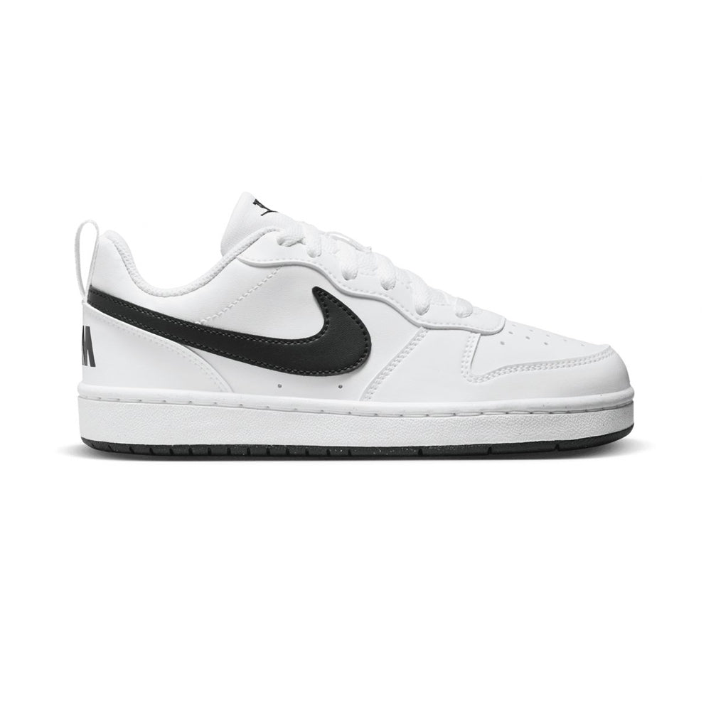 Tenis Casual Para Dama Nike Court Borough Recraft Blanco Negro Ab0701
