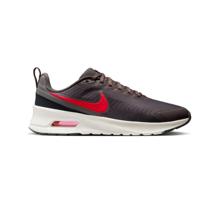Tenis Deportivo Para Caballero Nike Air Max Nuaxis Gris Carmesi Ab0701